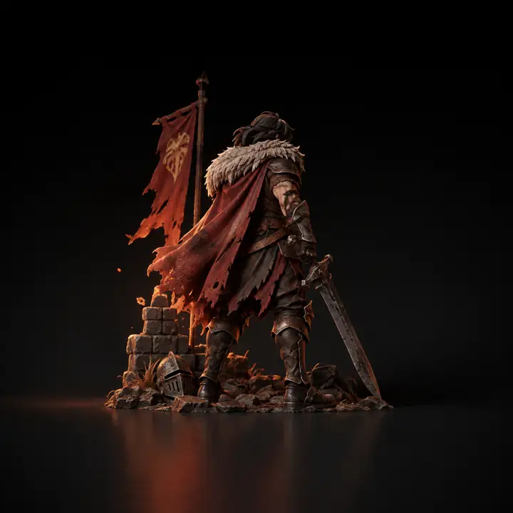 ファンタジー戦士の例